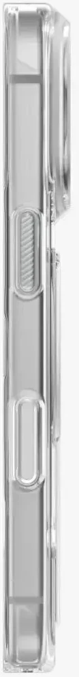 Dėklas UNIQ Heldro Air, skirtas iPhone 18 Pro / 17 Pro, Magclick Charging, skaidrus