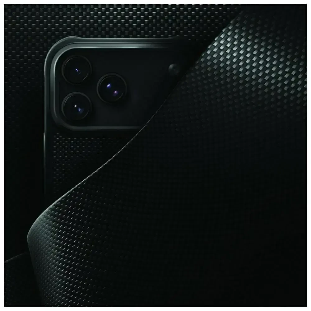 Dėklas UNIQ Keva, skirtas iPhone 18 Pro Max / 17 Pro Max, Magclick Charging, juodos spalvos