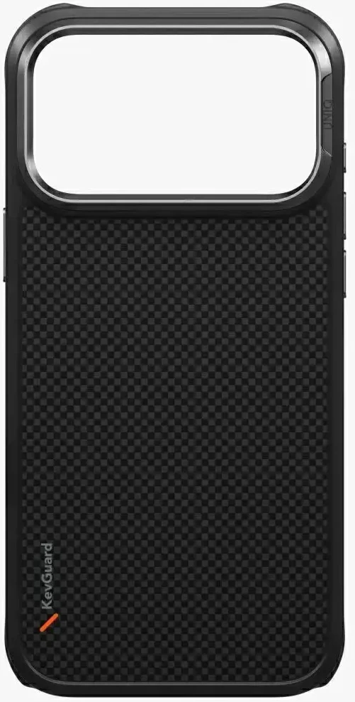Dėklas UNIQ Keva, skirtas iPhone 18 Pro Max / 17 Pro Max, Magclick Charging, juodos spalvos