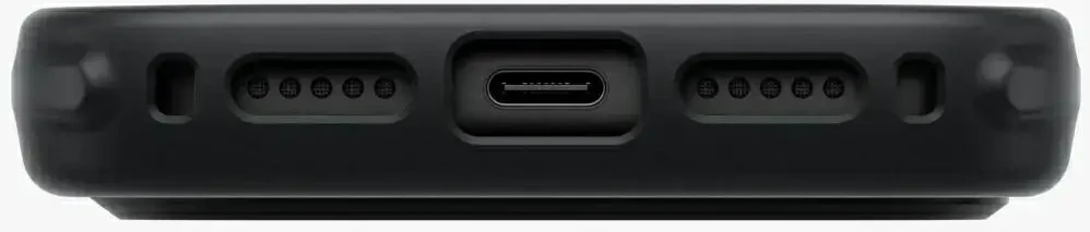 Dėklas UNIQ Keva Mov, skirtas iPhone 18 Pro / iPhone 17 Pro, Magclick Charging, juodos spalvos
