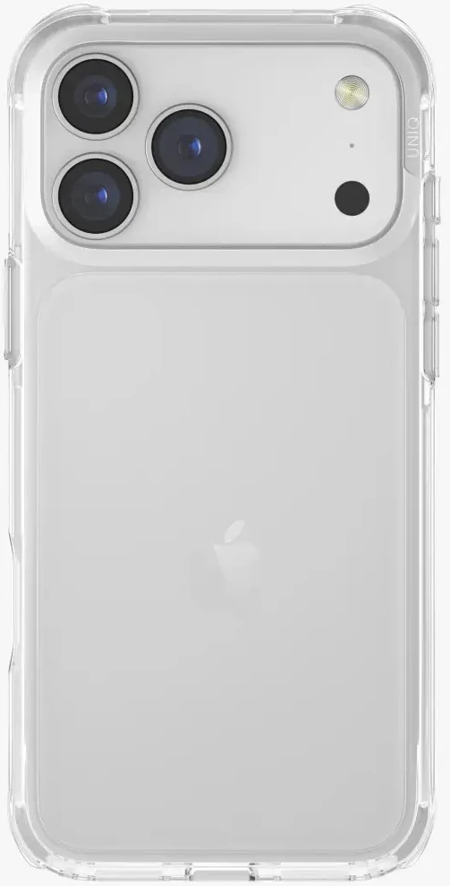UNIQ Lifepro Xtreme Dėklas iPhone 17 Pro Max skaidrus
