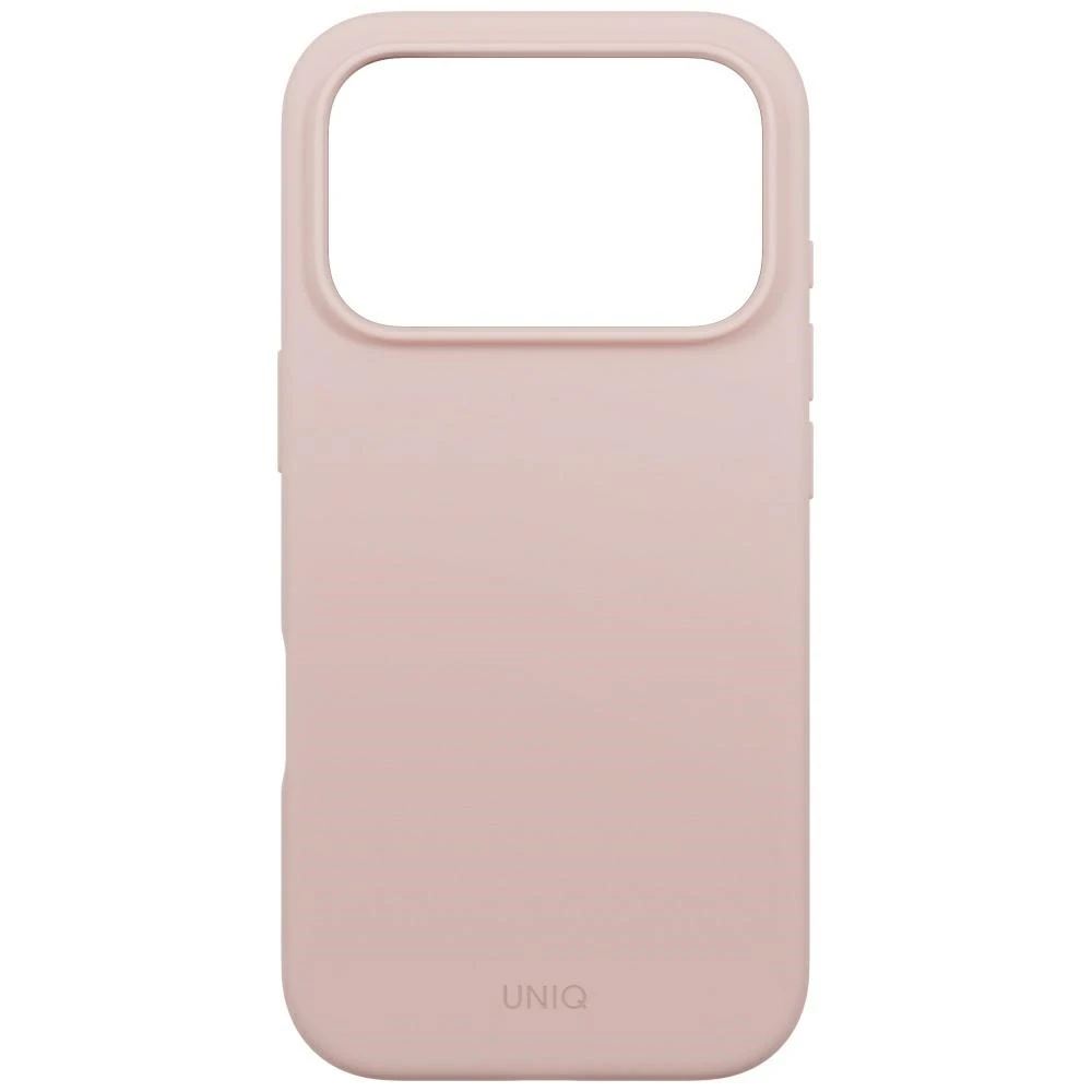 UNIQ Lino Dėklas Apple iPhone 17 Pro Magclick Charging rožinės spalvos