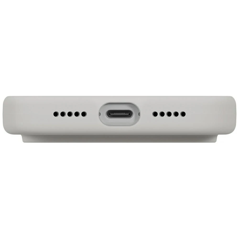 UNIQ Lino dėklas skirtas Apple iPhone 17 Pro Magclick Charging Light Gray