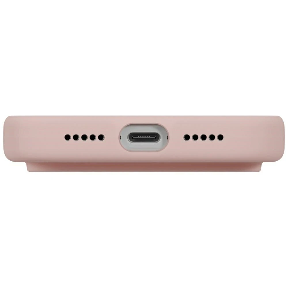 UNIQ Lino Dėklas Apple iPhone 17 Pro Magclick Charging rožinės spalvos