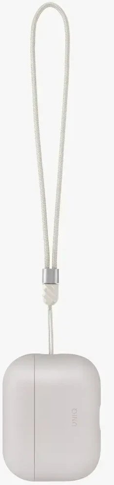 Dėklas UNIQ Lino skirtas AirPods Pro 3 gen Silicone beige