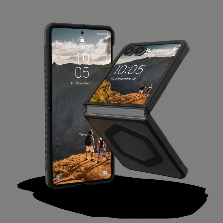 Urban Armor Gear Dėklas UAG Mouve su magnetu, pelenų spalvos - Samsung Z Flip 7