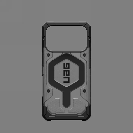 Urban Armor Gear Dėklas UAG Pathfinder Clear Magsafe,Ash/Juodas - iPhone 17 Pro