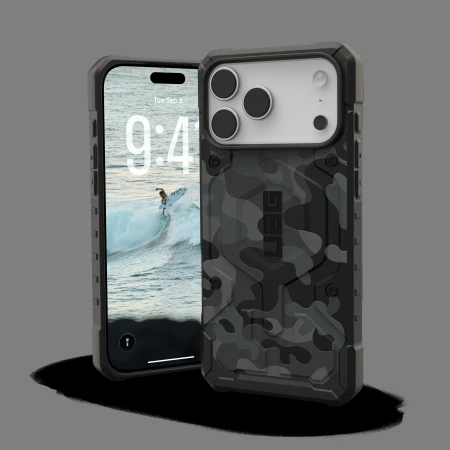 Dėklas „Urban Armor Gear“ „UAG Pathfinder Magsafe“, „Midnight Camo SE“ – „iPhone 17 Pro Max“