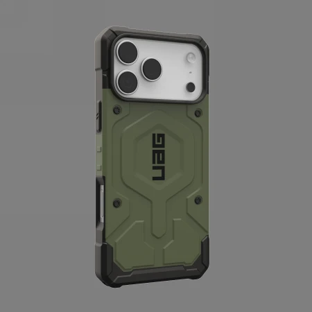 Dėklas Urban Armor Gear UAG Pathfinder Magsafe, alyvuogių spalvos - iPhone 17 Pro Max