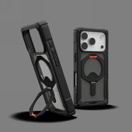 Dėklas Urban Armor Gear UAG Plasma XTE MagSafe Case for iPhone 17 Pro - Juodas and Oranžinis