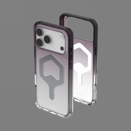 Urban Armor Gear UAG Plyo Magsafe dėklas, juodas/skaidrus ombre dėklas – iPhone 17 Pro Max