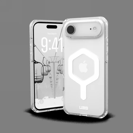 Dėklas „Urban Armor Gear“ „UAG Plyo Magsafe“, „Ice“/„Baltas“ – „iPhone Air“