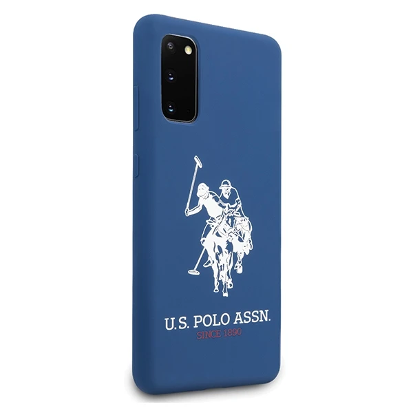 Dėklas Us Polo Assn US Polo USHCS62SLHRNV S20 G980 mėlynos spalvos Silicone Collection