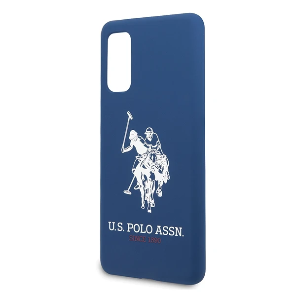 Dėklas Us Polo Assn US Polo USHCS62SLHRNV S20 G980 mėlynos spalvos Silicone Collection
