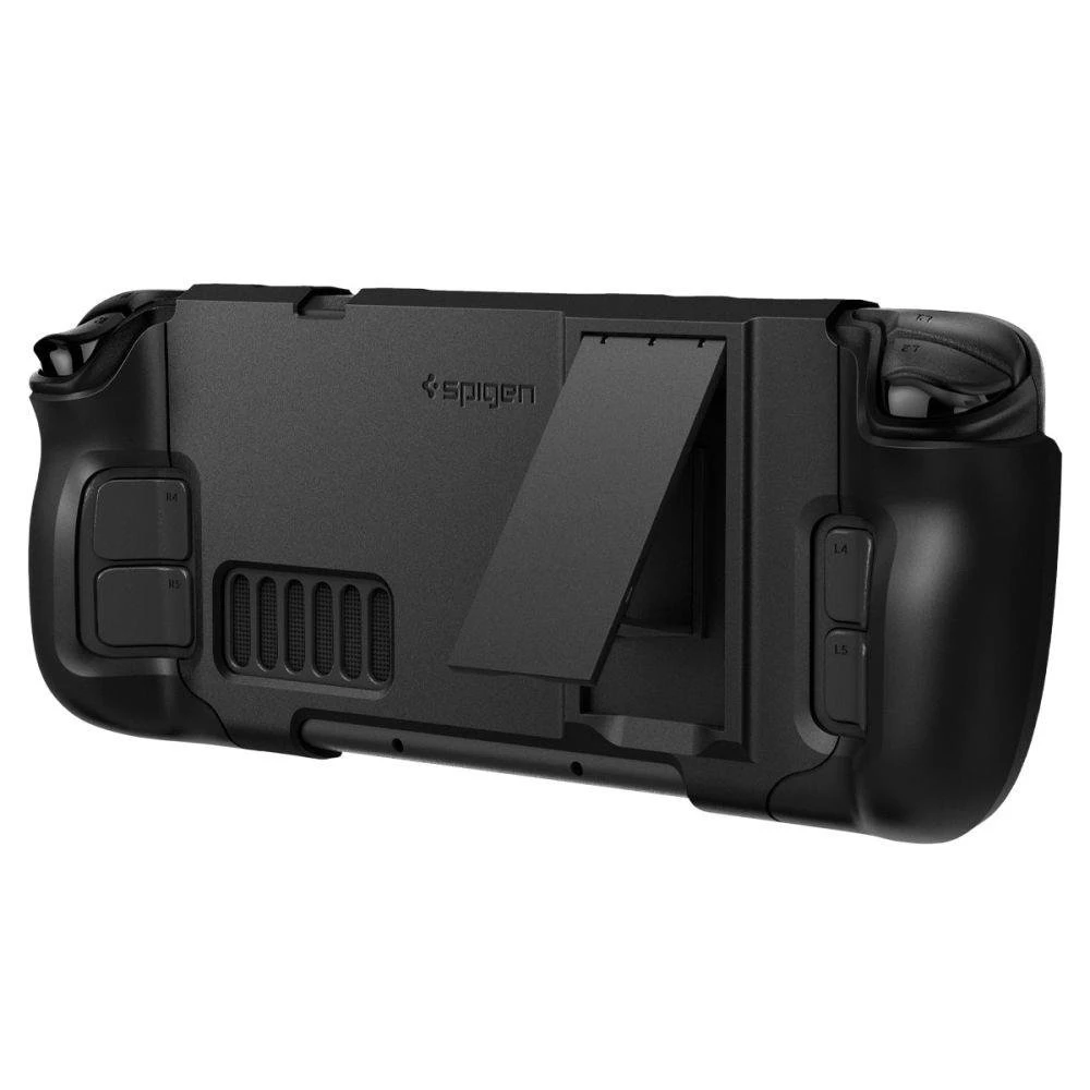 Spigen Thin Fit with Kick Stand, juodos spalvos – Steam Deck