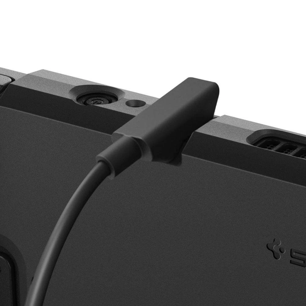 Spigen Thin Fit with Kick Stand, juodos spalvos – Steam Deck