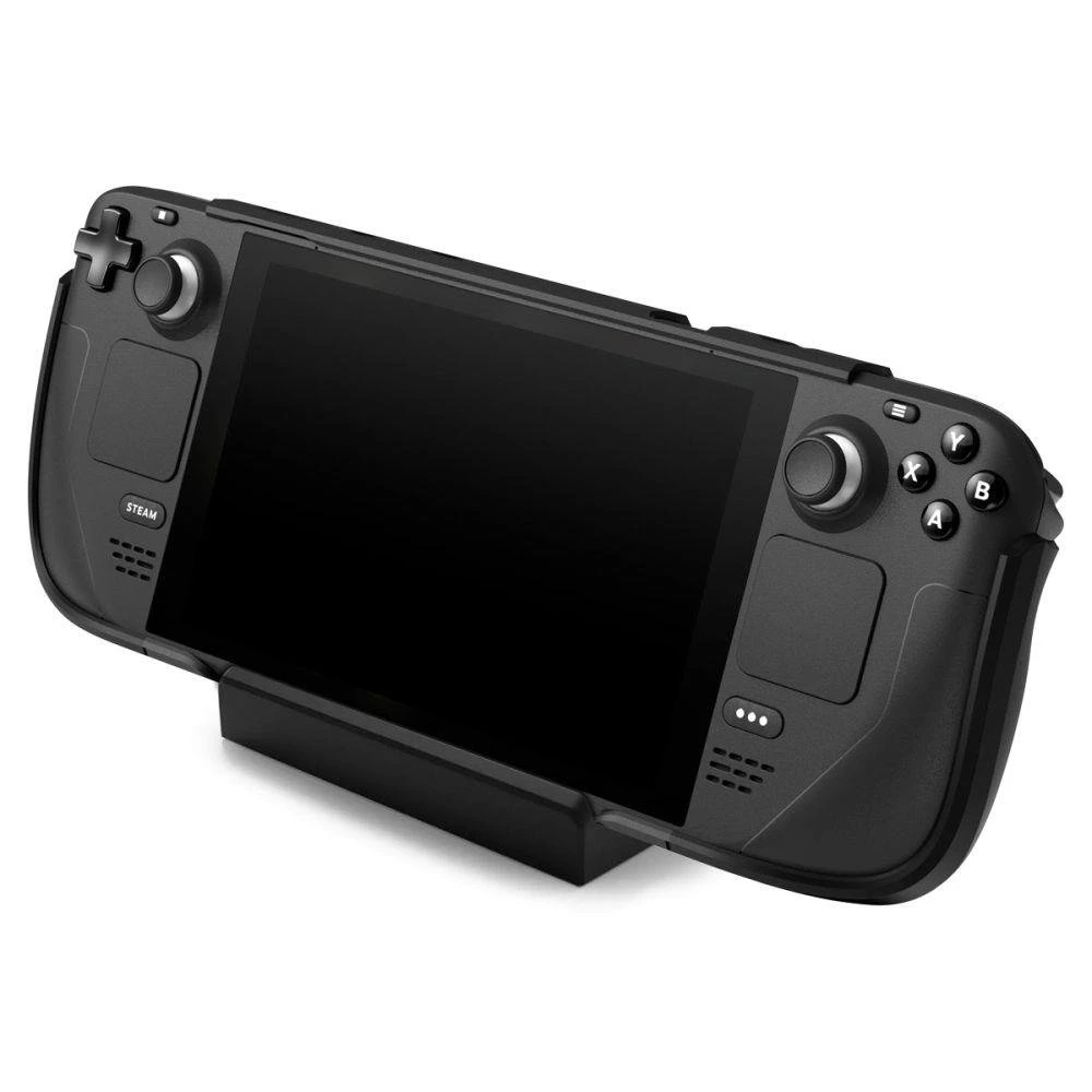 Spigen Thin Fit with Kick Stand, juodos spalvos – Steam Deck