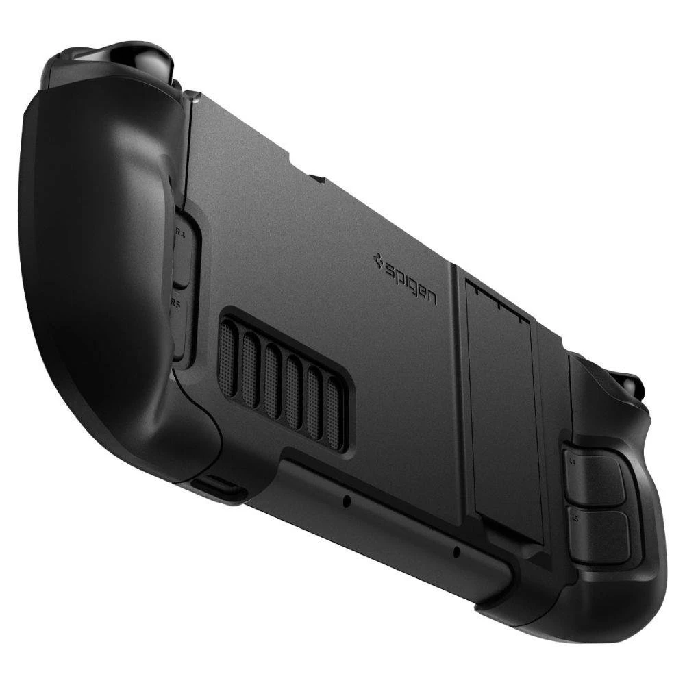 Spigen Thin Fit with Kick Stand, juodos spalvos – Steam Deck
