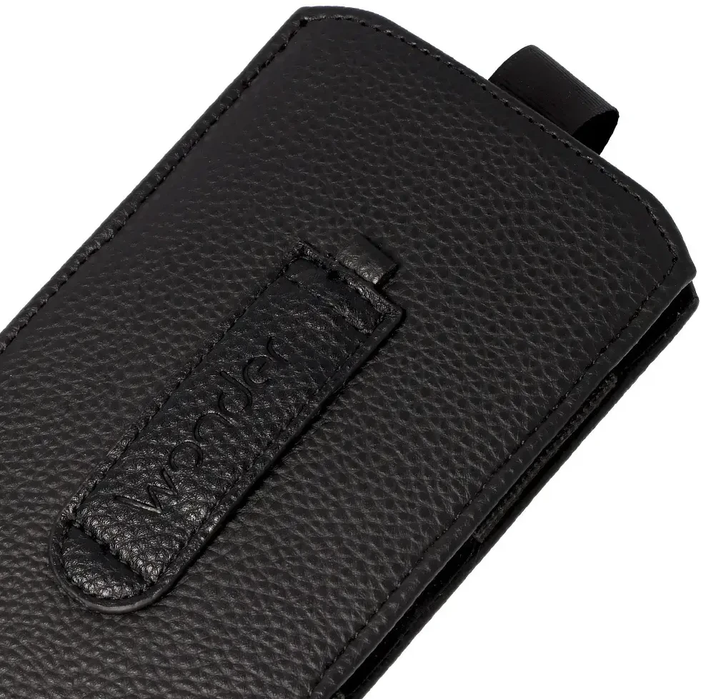 Dėklas WONDER Flexi Pouch Case (XXL dydis), skirtas iPhone 17 Pro Max/16 Pro Max/Samsung S26 Ultra/S25 Ultra/Xiaomi 15 Ultra/14 Ultra/Oppo Find X8 Ultra/Find X6 Pro/Vivo X200 Pro/X90 Pro+/Motorola Edge 50 Ultra/Edge 40 Pro, juodos spalvos