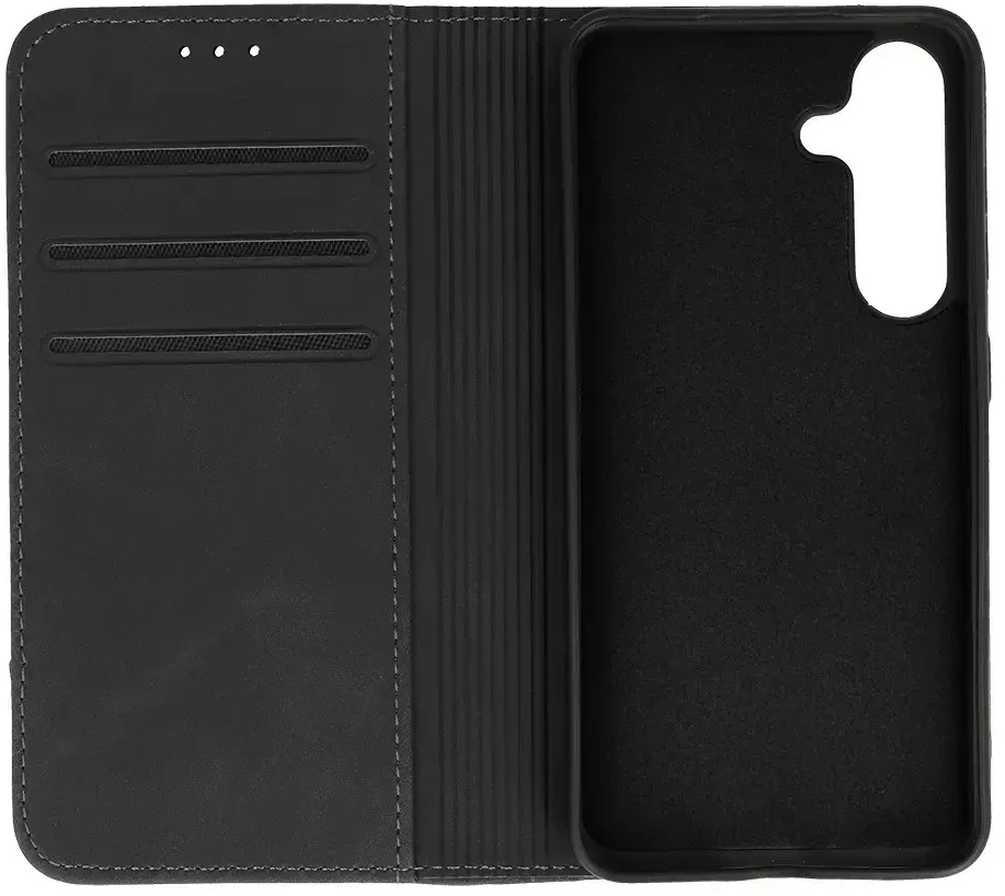 Dėklas Wonder Prime skirtas Samsung Galaxy A57 5G juodos spalvos