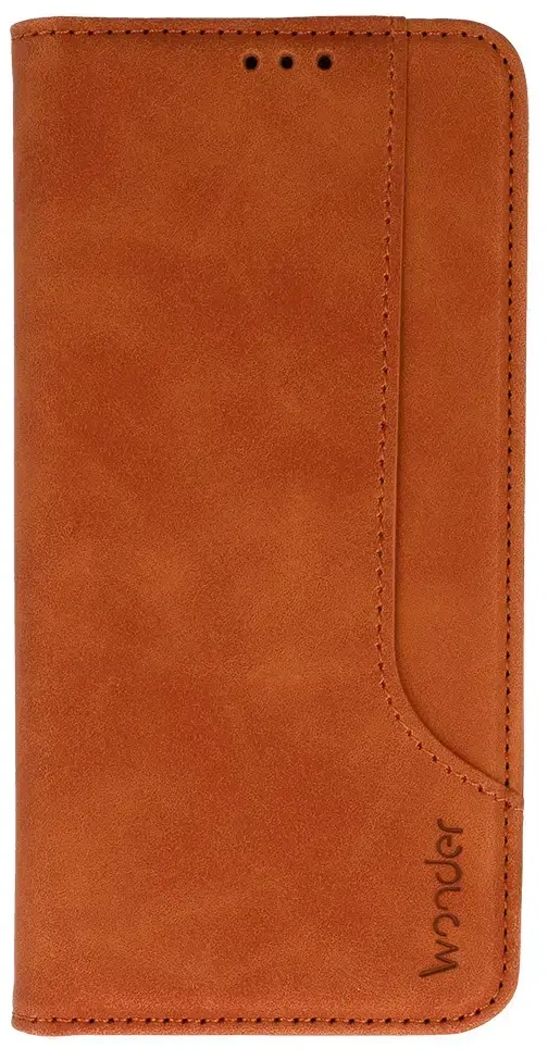 Wonder Prime dėklas skirtas Xiaomi Redmi 9A rudos spalvos