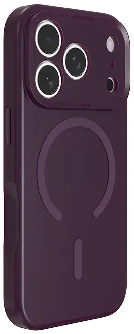 Dėklas X-ONE Dropguard 3S Shock Dominator compatible with MagSafe for iPhone 18 Pro / 17 Pro dark cherry