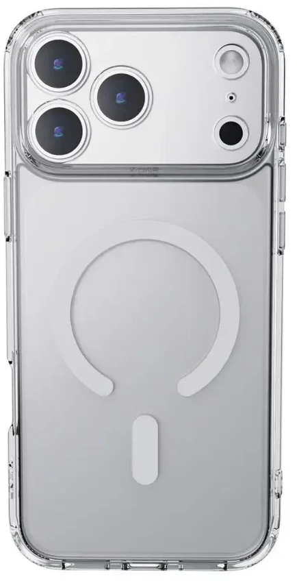 Dėklas X-ONE Dropguard Clear compatible with MagSafe for iPhone 18 Pro Max / 17 Pro Max transparent