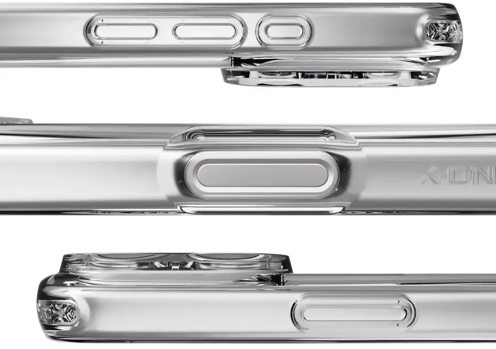 Dėklas X-ONE Dropguard Clear compatible with MagSafe for iPhone 18 Pro Max / 17 Pro Max transparent