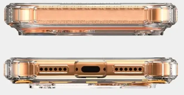 Dėklas X-ONE Dropguard Pro compatible with MagSafe for iPhone 18 Pro / 17 Pro glitter baltas