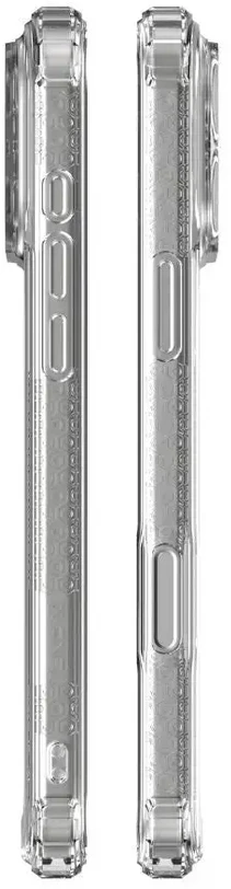 Dėklas X-ONE Dropguard Pro compatible with MagSafe for iPhone 18 Pro Max / 17 Pro Max glitter baltas