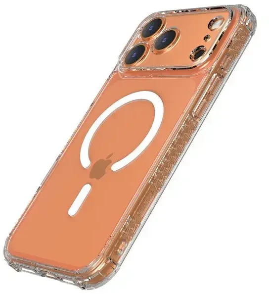 Dėklas X-ONE Dropguard Pro compatible with MagSafe for iPhone 18 Pro Max / 17 Pro Max transparent