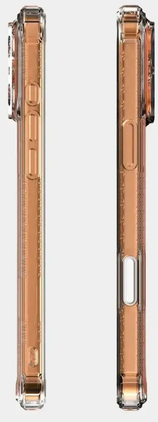 Dėklas X-ONE Dropguard Pro compatible with MagSafe for iPhone 18 Pro Max / 17 Pro Max glitter baltas