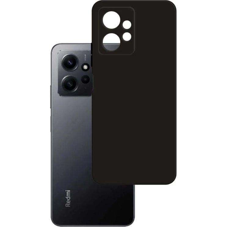 Dėklas 3mk Matt Case Xiaomi Redmi Note 12/Note 12 4G juodas