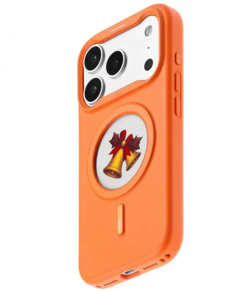 Dėklas XTREM Instant Custom E-INK skirtas iPhone 17 Pro oranžinis
