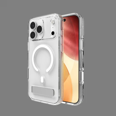 ZAGG Crystal Palace Snap KS MagSafe dėklas, skirtas iPhone 17 Pro Max – skaidrus