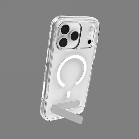 ZAGG Crystal Palace Snap KS MagSafe dėklas, skirtas iPhone 17 Pro Max – skaidrus