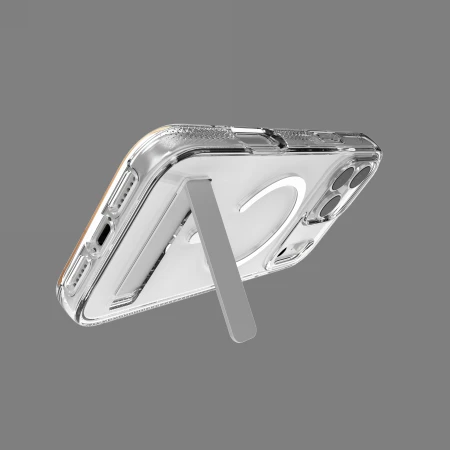 ZAGG Crystal Palace Snap KS MagSafe dėklas, skirtas iPhone 17 Pro Max – skaidrus