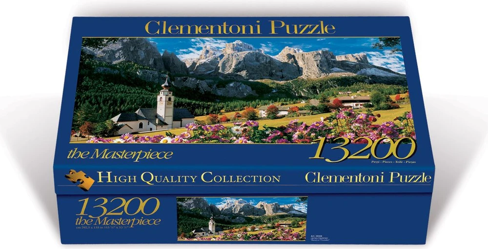 Clementoni Dėlionė 13200 vnt. - Kalnai