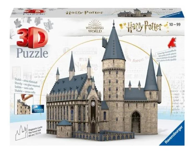 Ravensburger "3D" Dėlionė 540 vnt. - Haris Poteris: Hogvartso pilis
