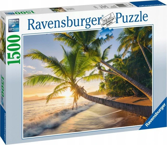 Ravensburger Dėlionė 1500 vnt. - Paslaptingas paplūdimys