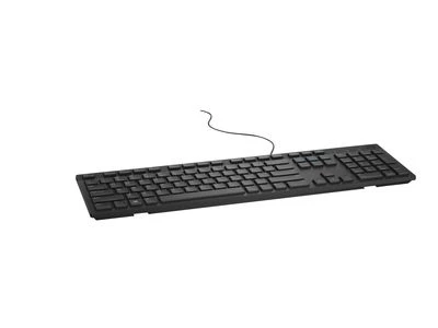 Dell multimedijos klaviatūra KB216, juoda, vokiškas išdėstymas