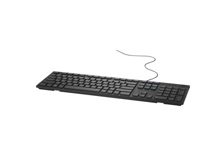 Dell multimedijos klaviatūra KB216, juoda, vokiškas išdėstymas