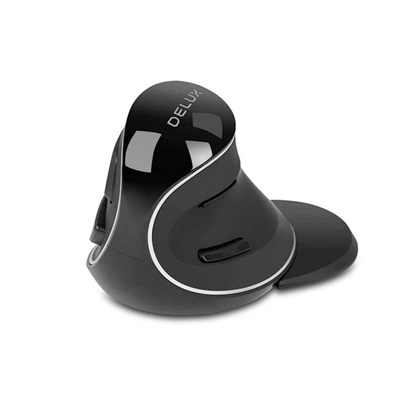 Delux belaidė vertikali pelė M618PD 2.4Ghz