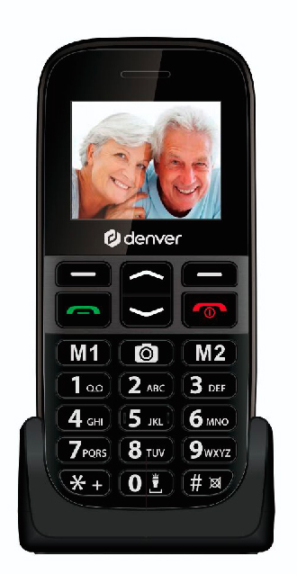 Denver Phone BAS-18500MNB (Juodas)