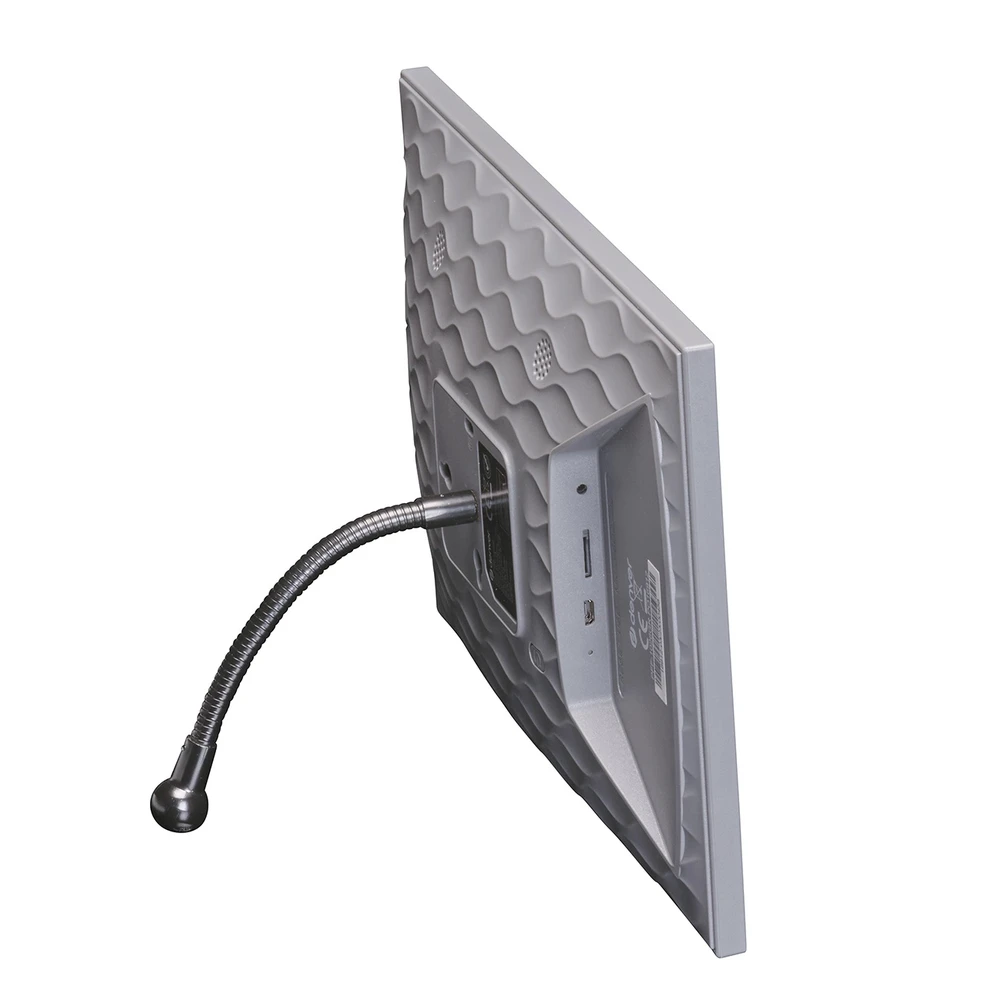 DNV Denver PFF-1026 skaitmeninis nuotraukų rėmelis Pilka 25,6 cm (10.1″) Lietimui jautrus ekranas „Wi-Fi“