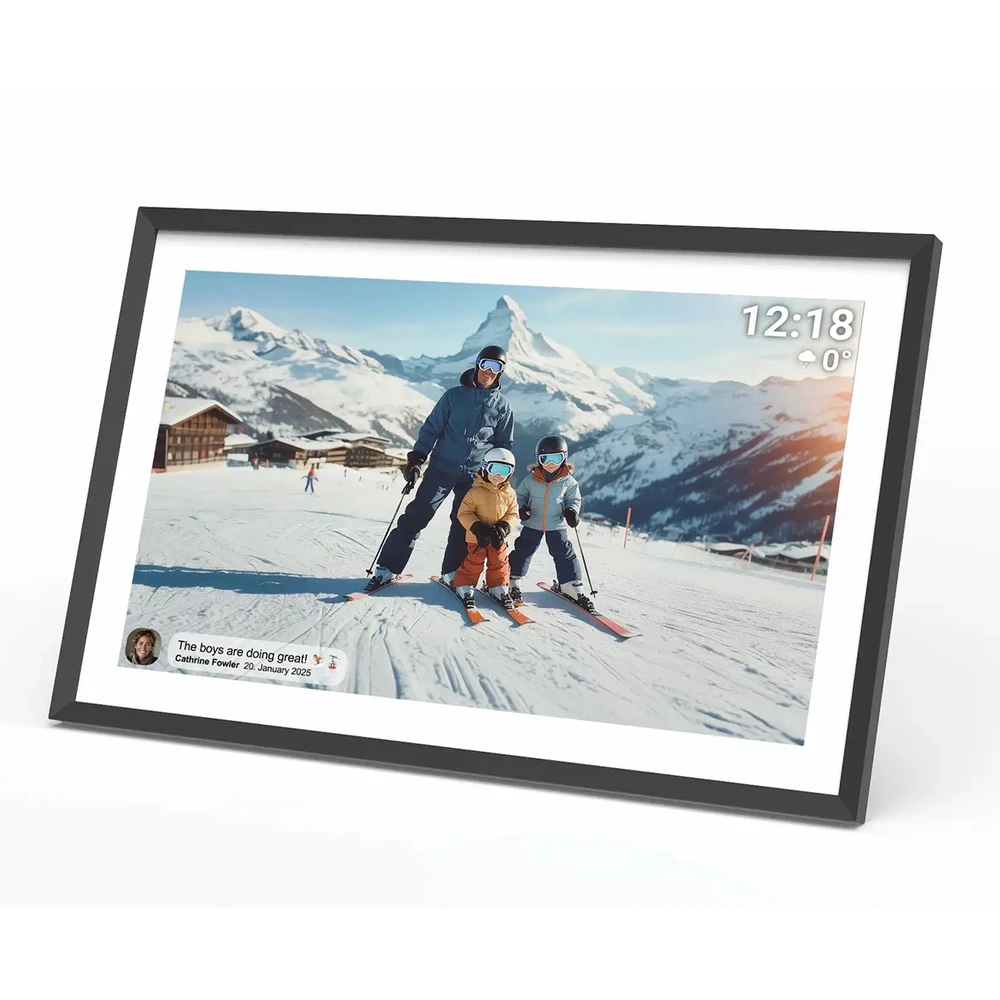 Nuotraukų rėmelis Denver Frameo PFF-1081 10.1" Digital Frame - Juodas