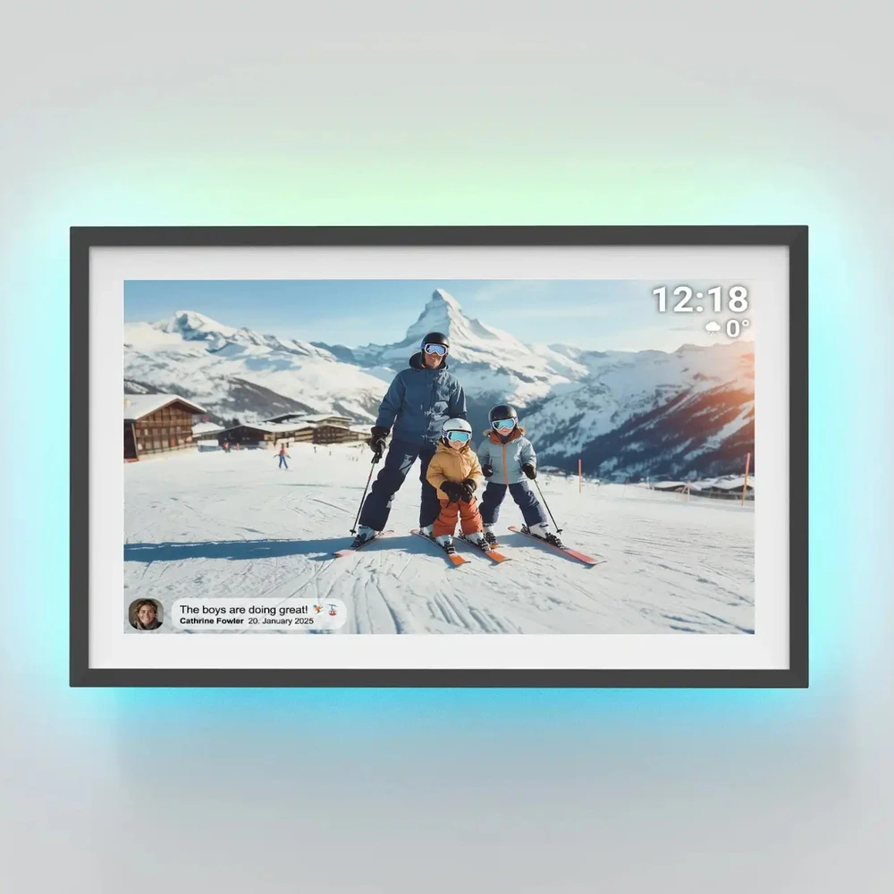 Nuotraukų rėmelis Denver Frameo PFF-1081 10.1" Digital Frame - Juodas