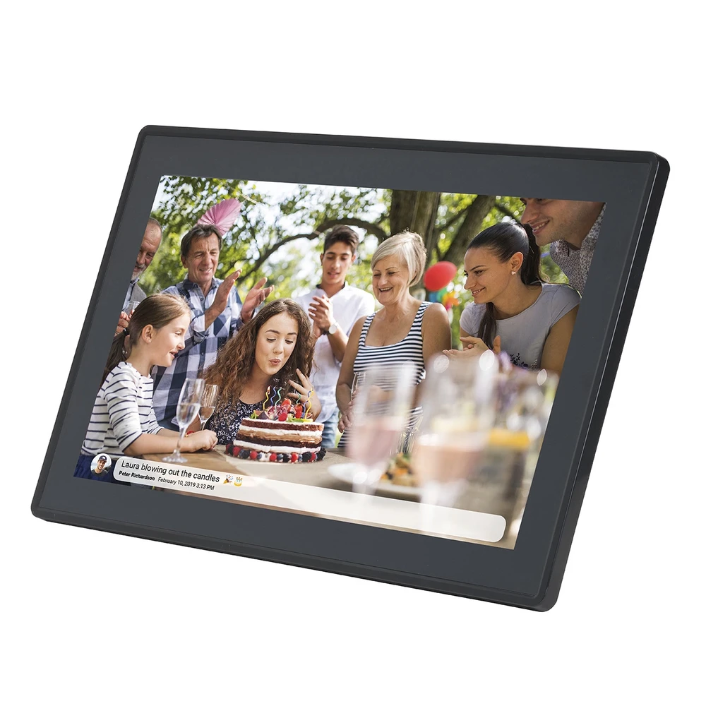 Nuotraukų rėmelis Denver Frameo PFF-1515B 15.6" Digital Frame - Juodas