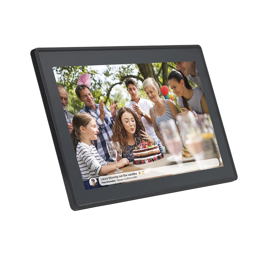 Nuotraukų rėmelis Denver Frameo PFF-1515B 15.6" Digital Frame - Juodas