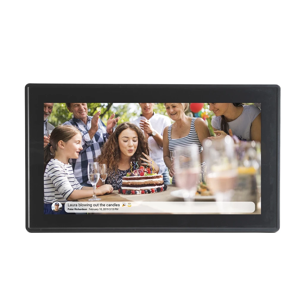 Nuotraukų rėmelis Denver Frameo PFF-1515B 15.6" Digital Frame - Juodas